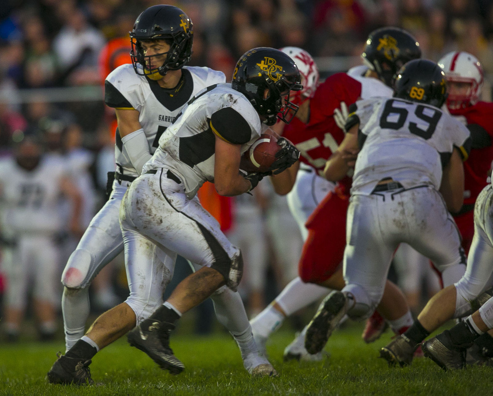 Fball Bishop Garrigan vs. West Hancock 11